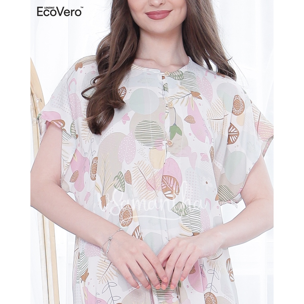 vSamantha -  Daster / Dress Premium Ecovero Motif Geneva