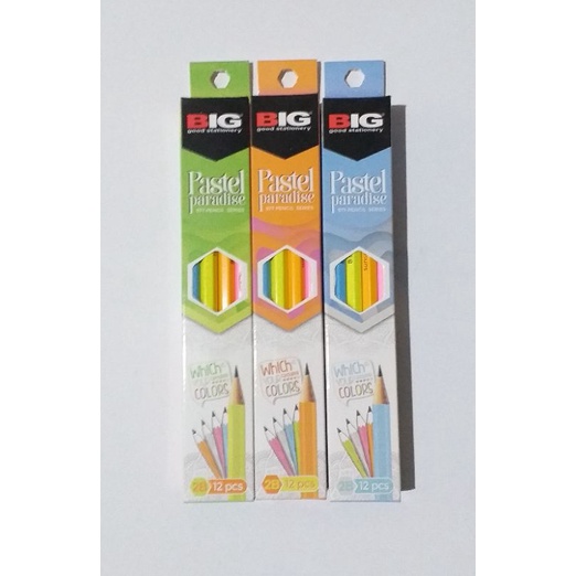 

Pensil Big Pastel Paradise 1 Box