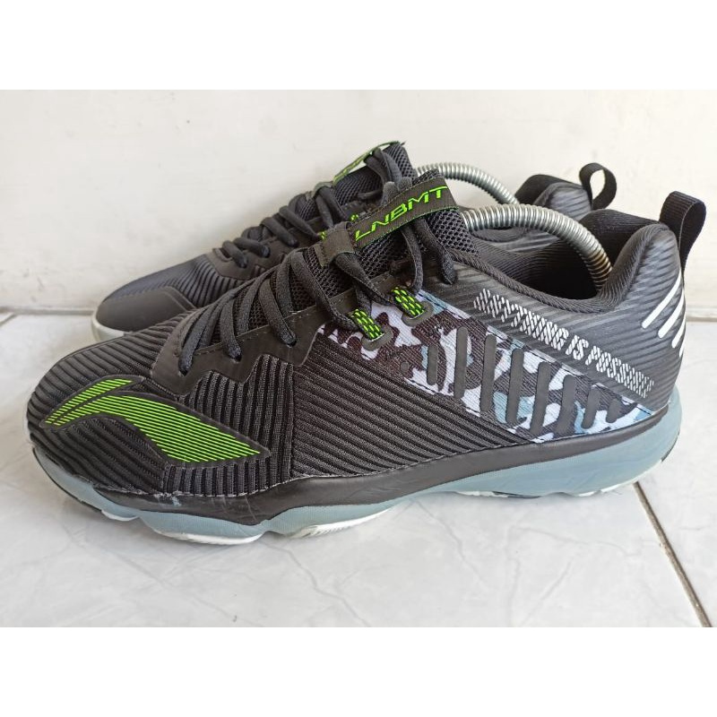 Lining Ranger 4 TD | Sepatu Badminton Lining Ranger 4.0 / IV TD AYTQ 053 / AYTQ053-2 Black