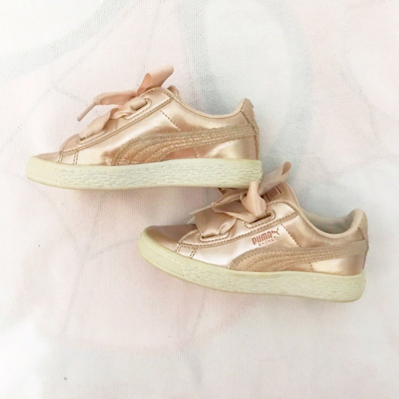 Preloved Puma Basket Kids size 28