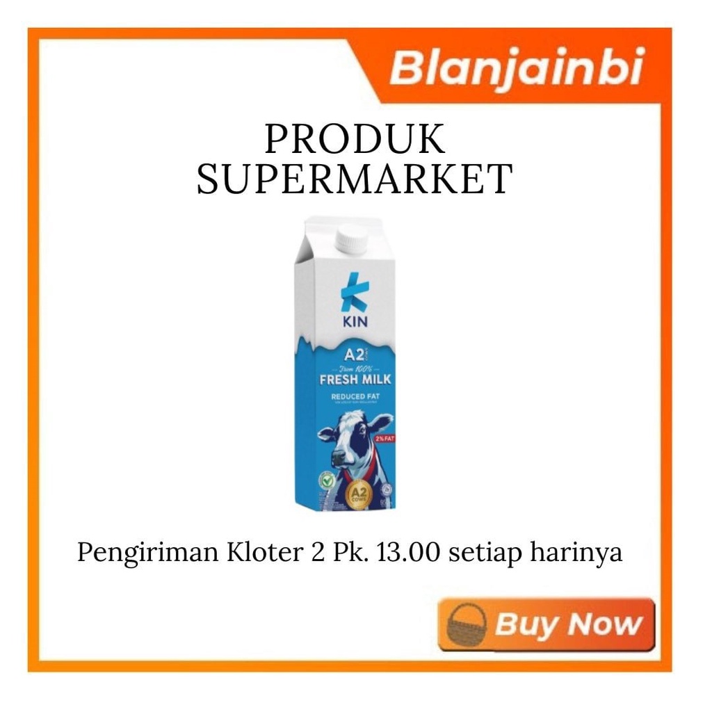 

Kin Fresh Milk Reduced Fat Bandung Area