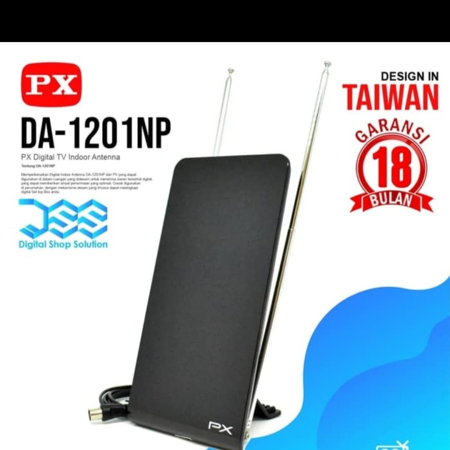 Antena tv digital indoor PX DA 1201 NP TV JELAS TANPA BINTIK