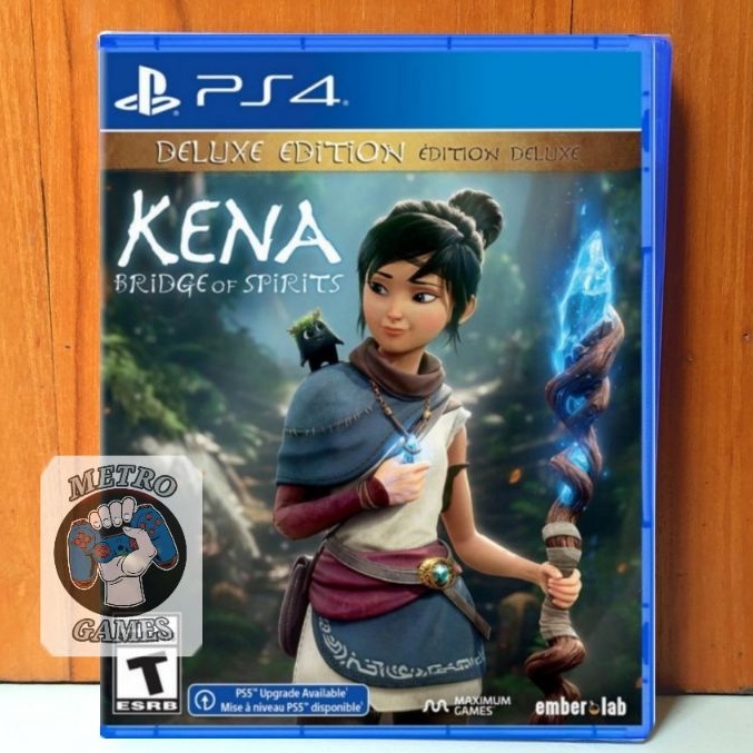 Kena Bridge Of Spirits PS4 PS5 Kaset Kena Deluxe Edition Bridge Spirit Playstation PS 4 5 Kena Bridge Spirit CD BD Game Games