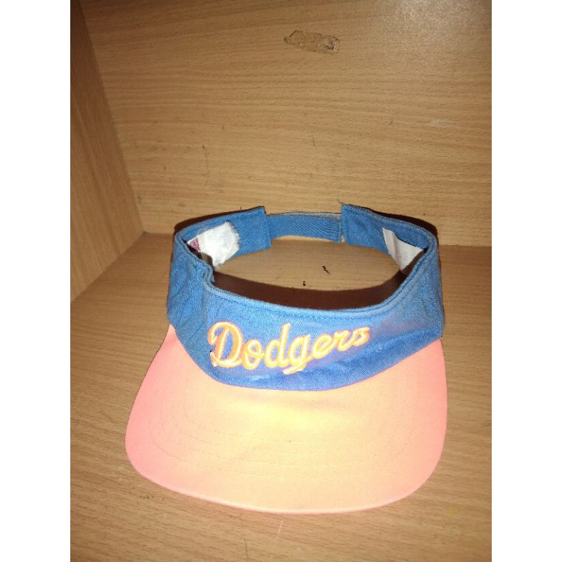 MLB Dodgers, Golf/Visor caps Topi Second Anak