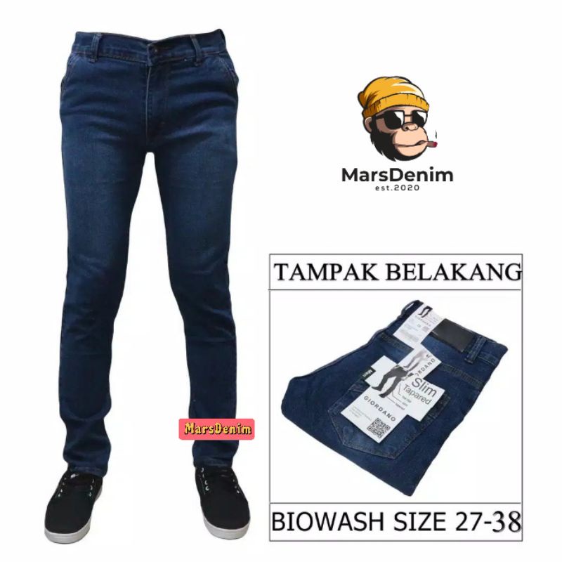 CELANA JEANS SLIMFIT SKINNY PENSIL PRIA COWOK