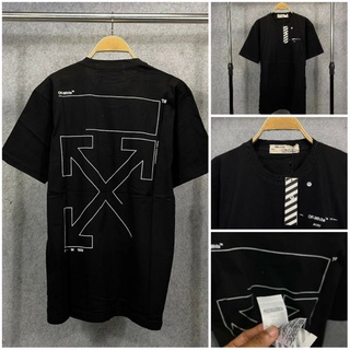 Kaos Off White Super Premium Upgrade Like Original Full Tag Label 100 Shopee Indonesia
