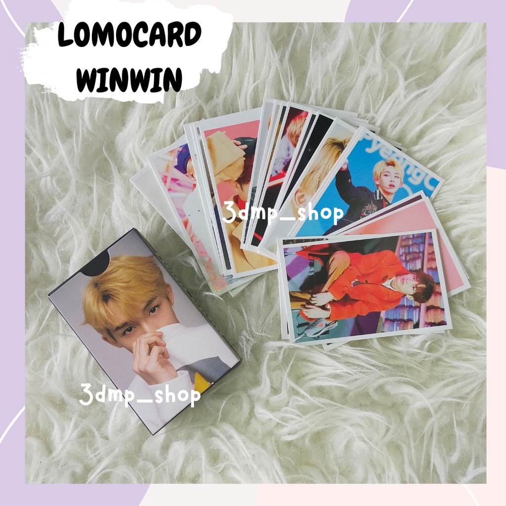 [30 lembar] lomocard winwin nct