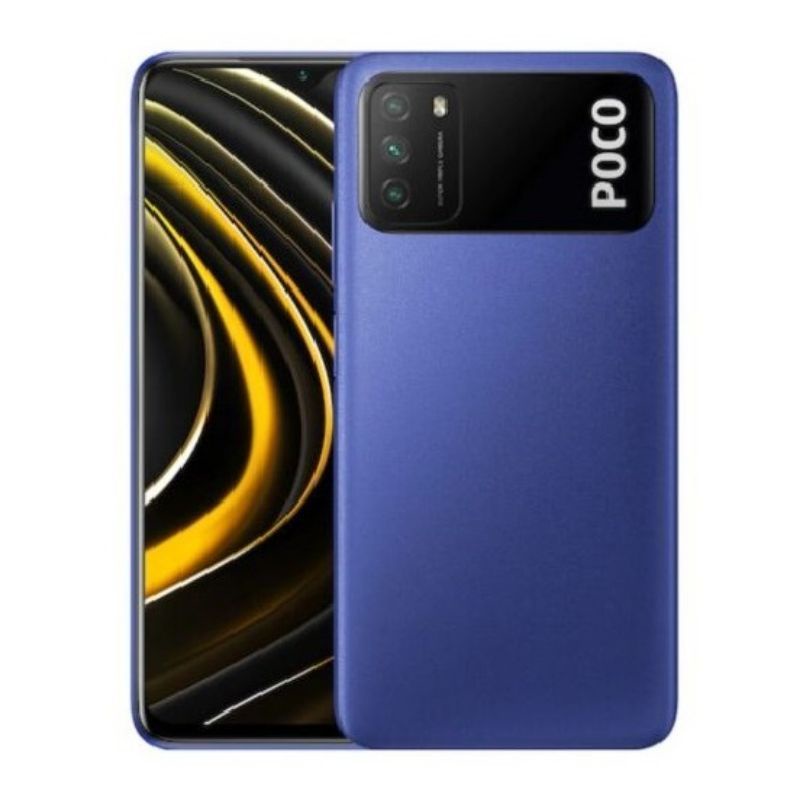 XIAOMI POCO M3 RAM 4/64 6/128 GB ! 100% GARANSI RESMI-Cool blue