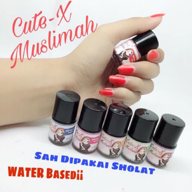 PROMO Kutek Muslimah Henna Pacar Nail Polish Halal  Sah 