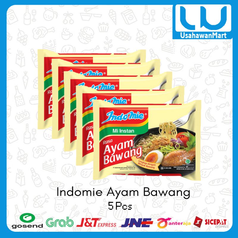 

Indomie Ayam Bawang [69gr x 5pcs]
