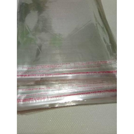 

Bagus Plastik OPP 32x40 {TEBAL}/ Bening Seal Lem . . .