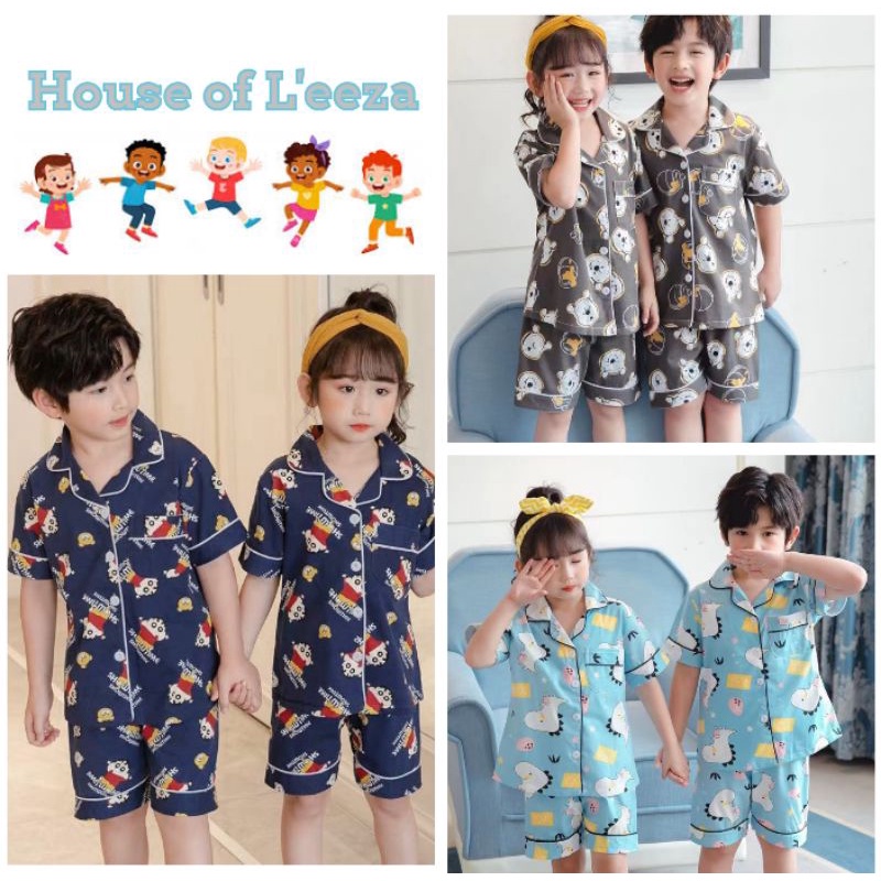 PIYAMA BAJU TIDUR ANAK SUPER PREMIUM IMPORT GOOD QUALITY