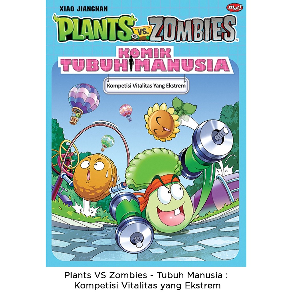 Gramedia Bali - Plants VS Zombies - Tubuh Manusia : Kompetisi Vitalitas yang Ekstrem