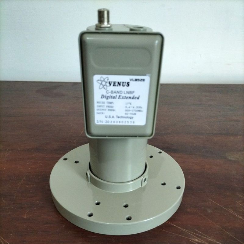 LNBF LNB Cband Venus single VLB - 928 antena parabola plat dan jaring