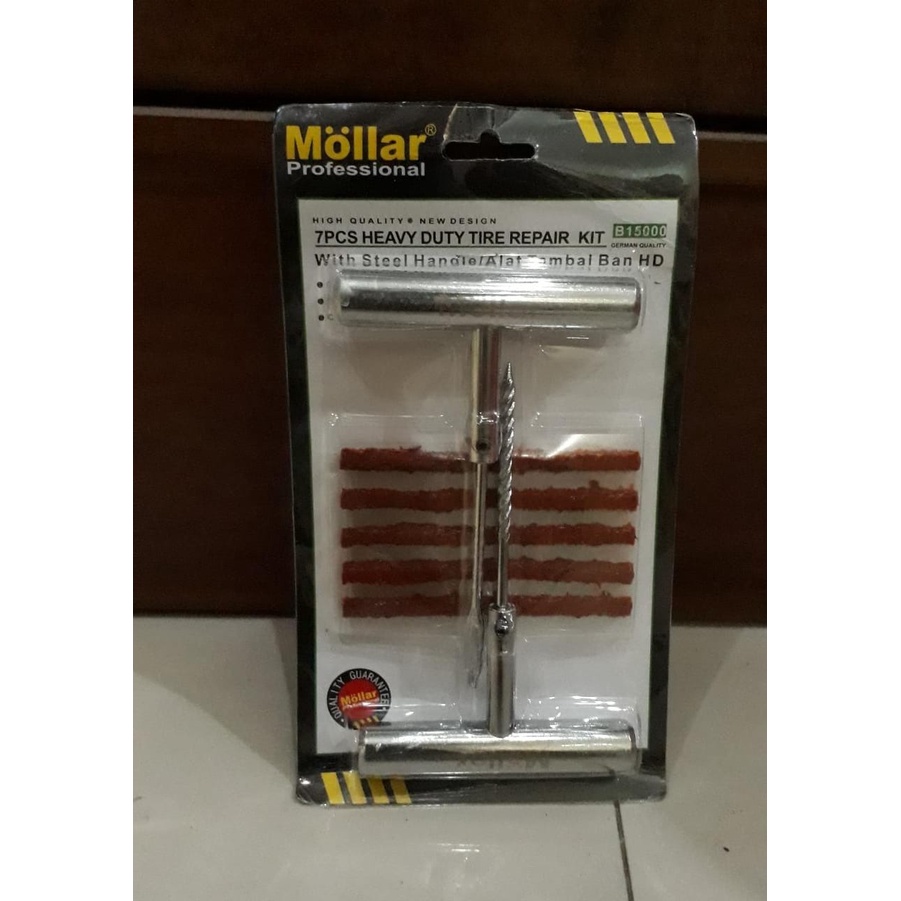 Alat Tambal Ban Besi Mollar Tubles Tubeless Ban Motor Mobil Sepeda