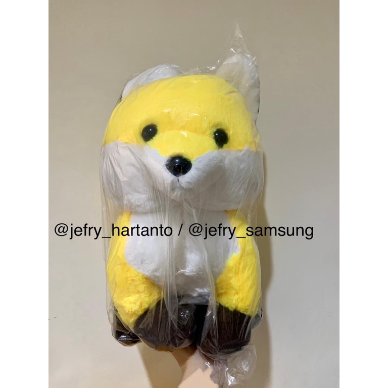 Toreba Boneka Import Rubah Konkon the Fox Besar Jumbo Very Big XL Size Original Amuse Amufun Jepang 