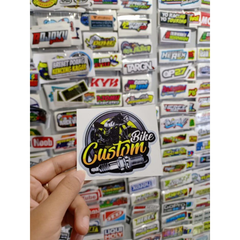 sticker printing BIKE CUSTOM