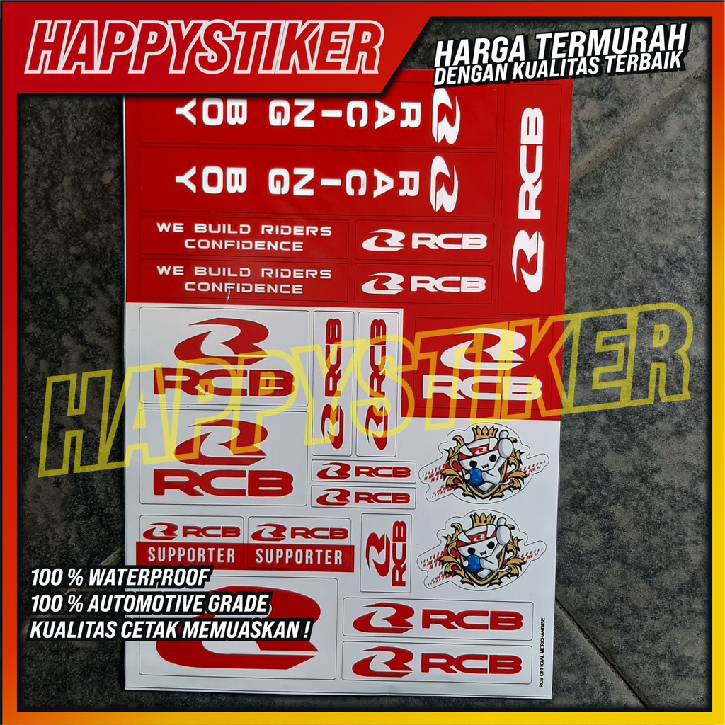 Sticker RCB Set