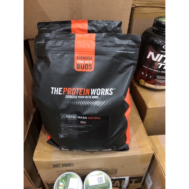 the protein works total mass matrix