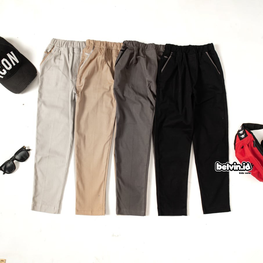 Celana Chinos Chino Panjang Anak Laki Cowok 6-10 Tahun