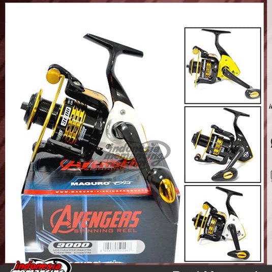 Reel Pancing Maguro Avengers 3000 reelpancing alatpancing relpancing murah
