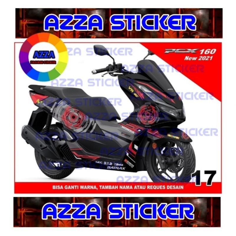 Sticker decal PCX 160 Full Body decal PCX 160 Full body 17