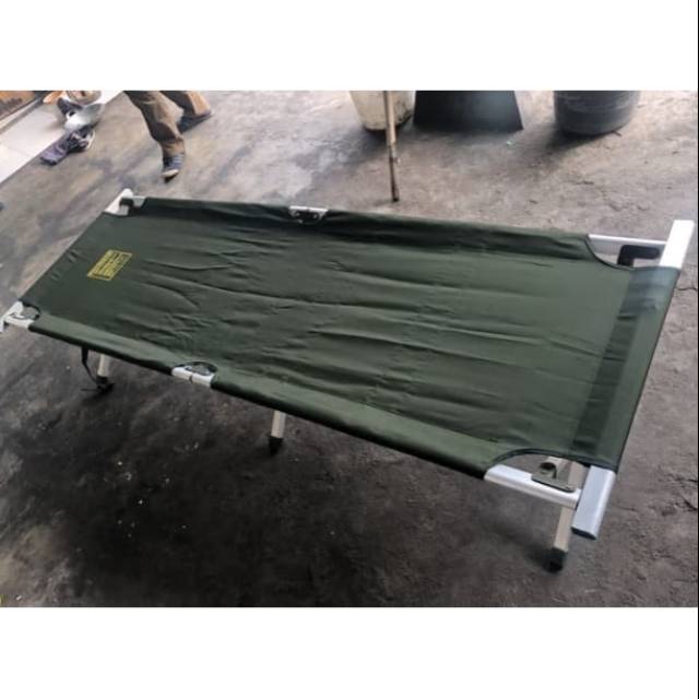 Jual Velbed Hijau Velbed Alumunium Hijau Tni Velbed Hijau Tni Kualitas P Remium Tempat