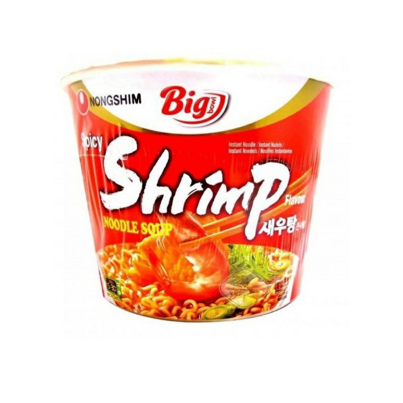 

Nongshim Big Bowl Shrimp Noodle Soup 115Gram