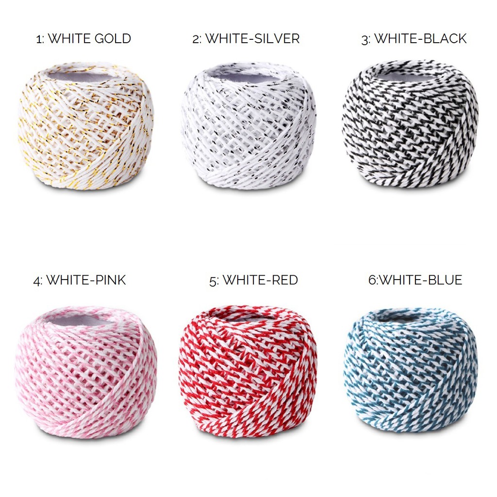 

Pita Kado Tali Rami Kertas Tambang Paper Ribbon Jute Gold Blue Red Pink Hitam Silver String