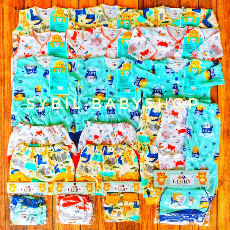 LIBBY Paket Lengkap Baju Bayi 0 6 Bln Original LIBBY LIBBY Paket Lengkap Baju Bayi 0 6 Bln Original LIBBY