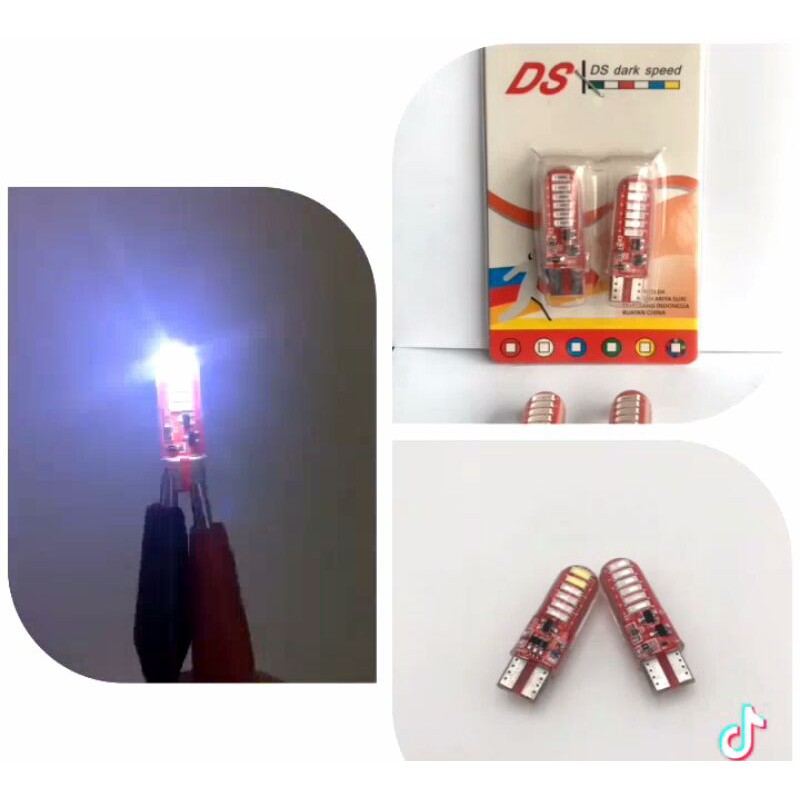 Lampu Sen Jelly Kedip 3 Warna / Lampu Sen Sein Kedip 3 Warna Universal Motor (Harga Sepasang 2pcs)