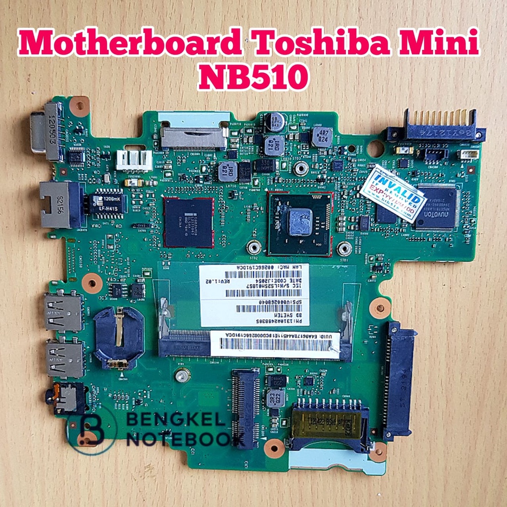 Motherboard Toshiba Mini NB510 DDRIII