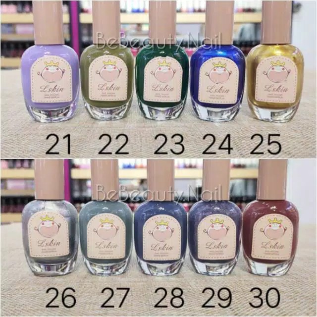 46 warna cantik kutek L-SKIN quick dry (8002) part 2