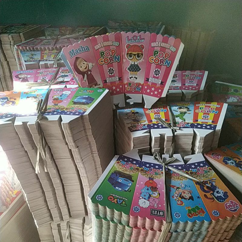 

kertas popcorn 12x6 1000lembar