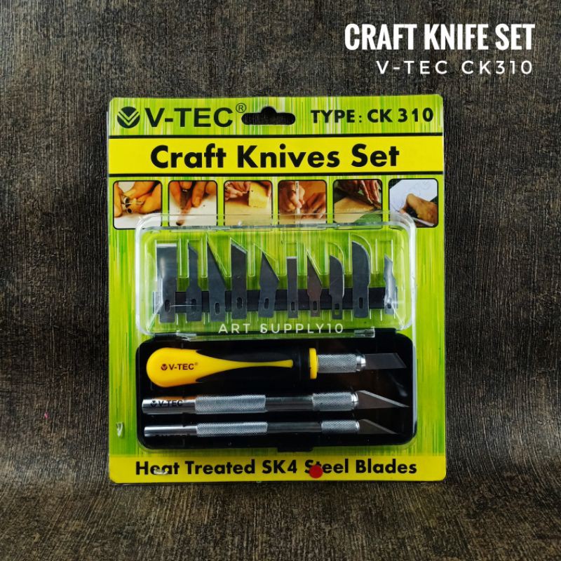 

Craft Knife Set V-TEC CK310