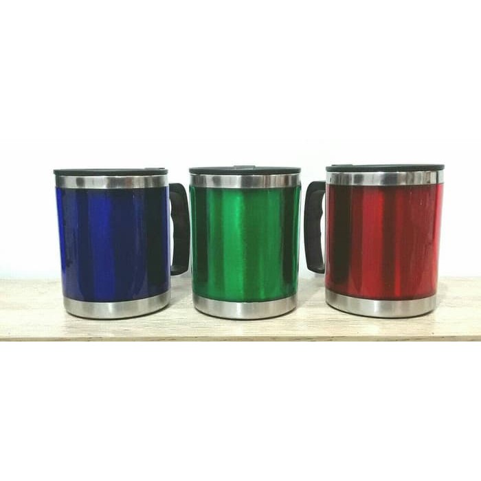 Termos Mug Travel Stainless Steel Gelas 400ml