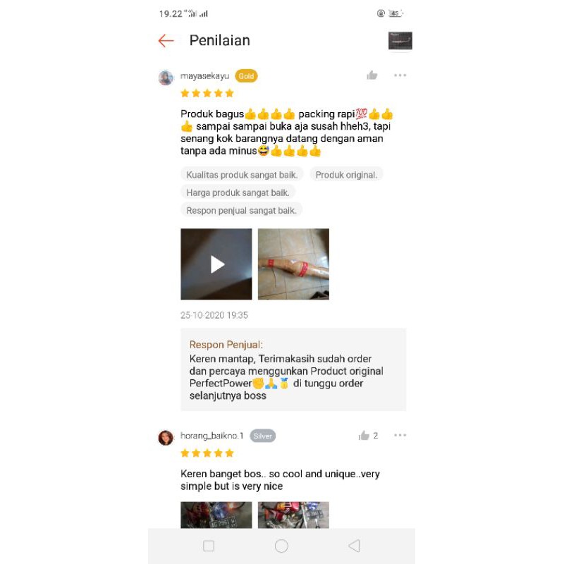 Knalpot Rx king Rx spesial Standar Racing Chrome Anti karat PerfectPower original-5