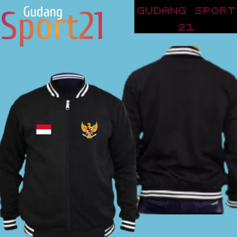 jaket baseball garuda indonesia jaket garuda indonesia