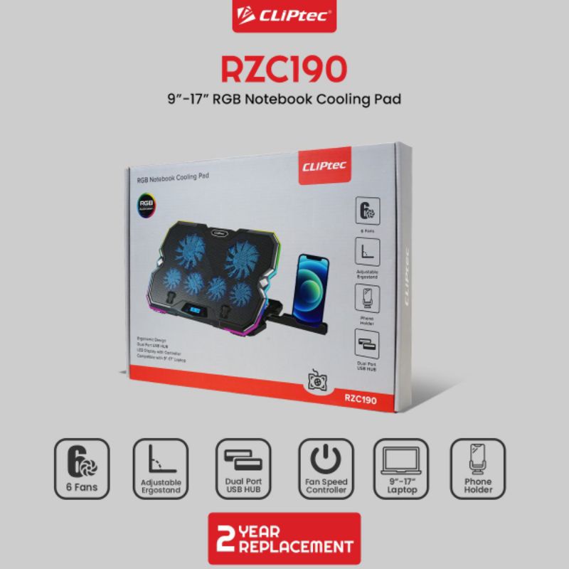 cooling pad cliptec Rzc-190 cliptec original