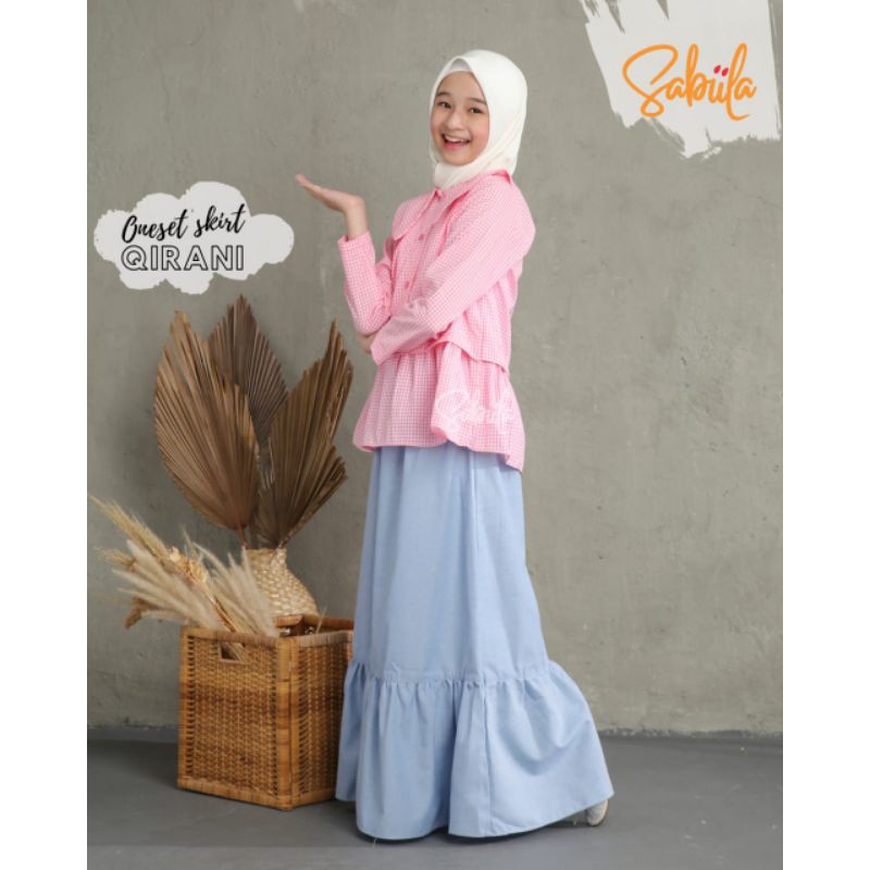 One Set Skrit Qirani Junior 7-16T