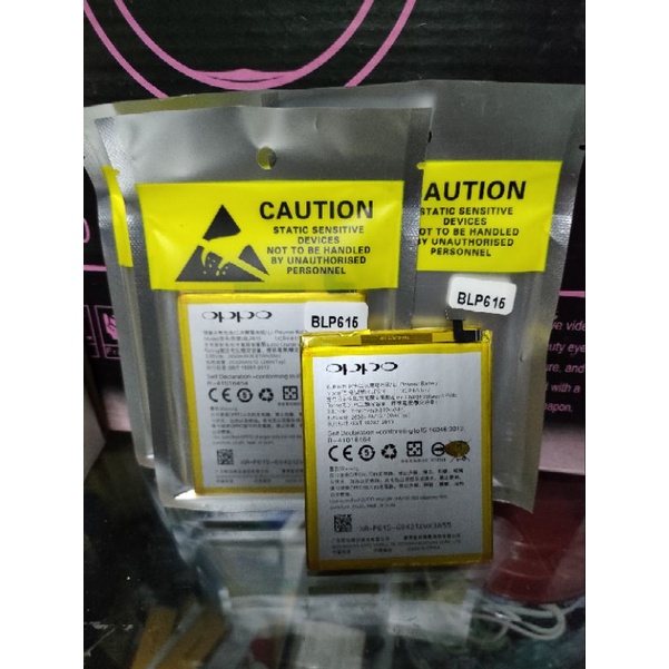 Baterai Tanam Oppo  A37 Neo 9 A37f Battry Batry Battery BLP 615 Original