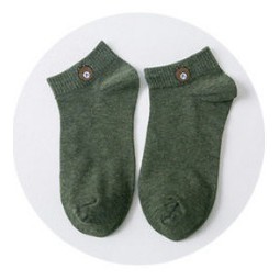 KINGS - Kaos Kaki Brown Kaos Kaki Cute Socks Short Socks Sepatu K351-Hijau