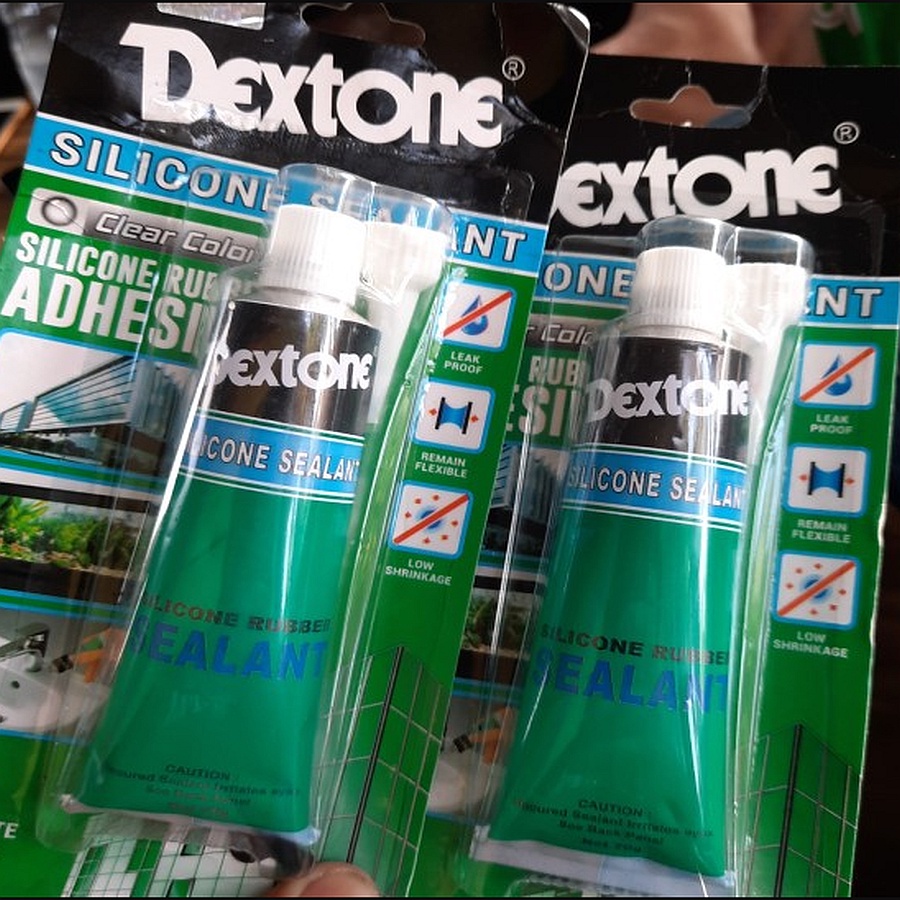 

LEM DEXTONE SILICONE SEALANT 70G LEM KACA SILICONE RUBBER SEALANT