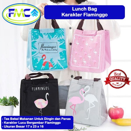 Tas Bekal Makanan Anak Dewasa Lunch Bag Besar Tahan Panas Karakter Burung Unik Murah Kotak Tempat Penyimpanan Peralatan Makan Coller Bag