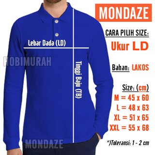  COD KAOS  POLO  PRIA WANITA PANJANG KERAH POLOS  