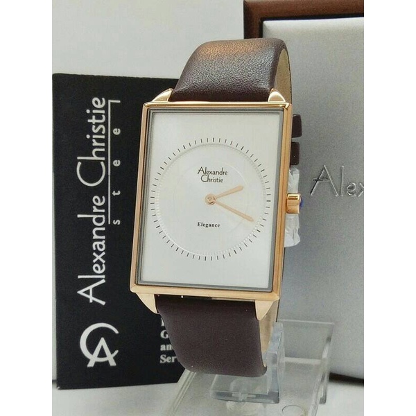 JAM TANGAN PRIA ALEXANDRE CHRISTIE AC 8489 LEATHER ORIGINAL GARANSI RESMI 1 TAHUN