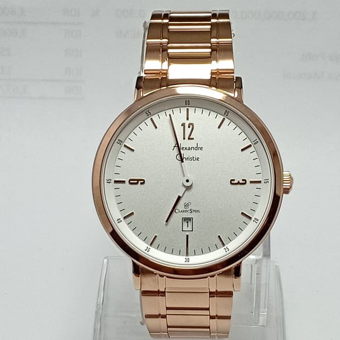 jam tangan fashion pria merk Alexandre Christie AC 8499 - Jam Pria | HAWAII