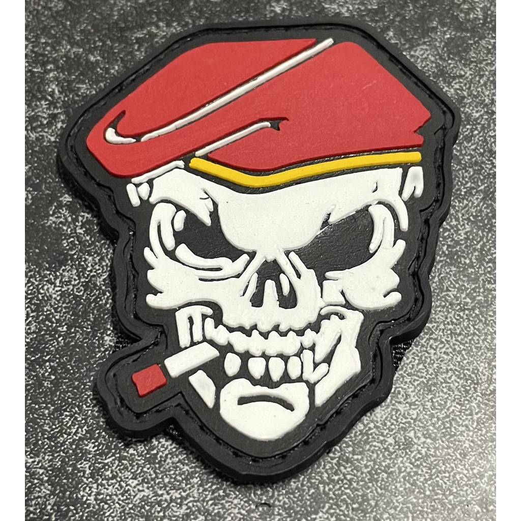 Patch Kopassus (Skullo) - Patch Velcro Kopassus - Prepetan