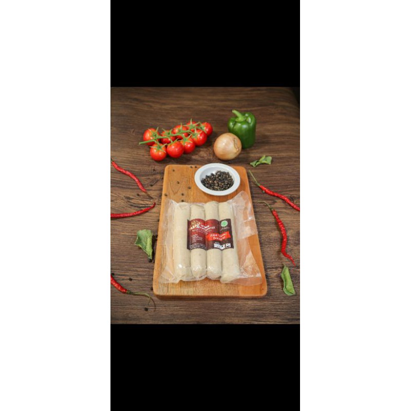 

Black Pepper Bratwurst (4 pcs, 300g)