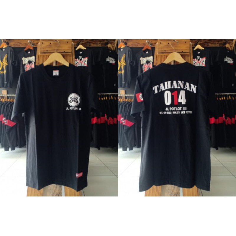 KAOS SLANK TAHANAN - T-SHIRT SLANK TAHANAN - BAJU ORIGINAL BANDUNG - Toto.store12